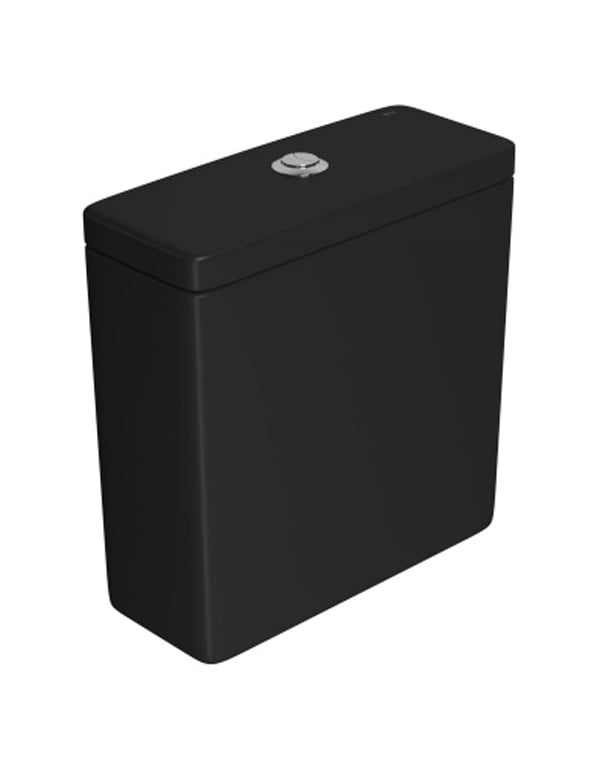 Caixa Acoplada Ebano Fosco Dual Flux (3 E 6L) Piano Deca